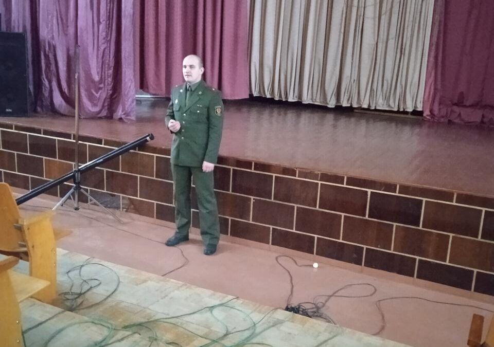 Встреча с представителем  Военной академии Республики Беларусь