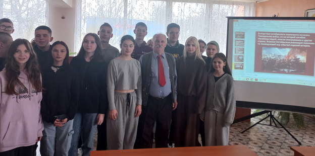 Исторический экскурс  «Что я знаю о революции», посвященный дню Октябрьской революции