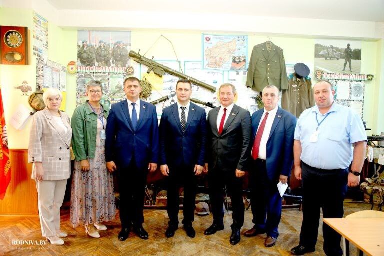 Встреча с министром образования в колледже