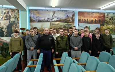 7 февраля учащиеся колледжа стали участниками  профориентационных встреч с курсантами военных ВУЗов