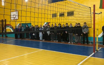 Товарищеская встреча по волейболу между учебными группами 11м и 513, посвященная республиканской акции “За безопасность вместе”