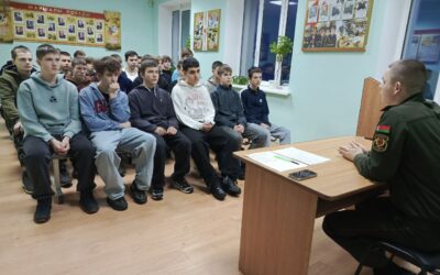 Учащиеся прошли медкомиссию для постановки на воинский учет.