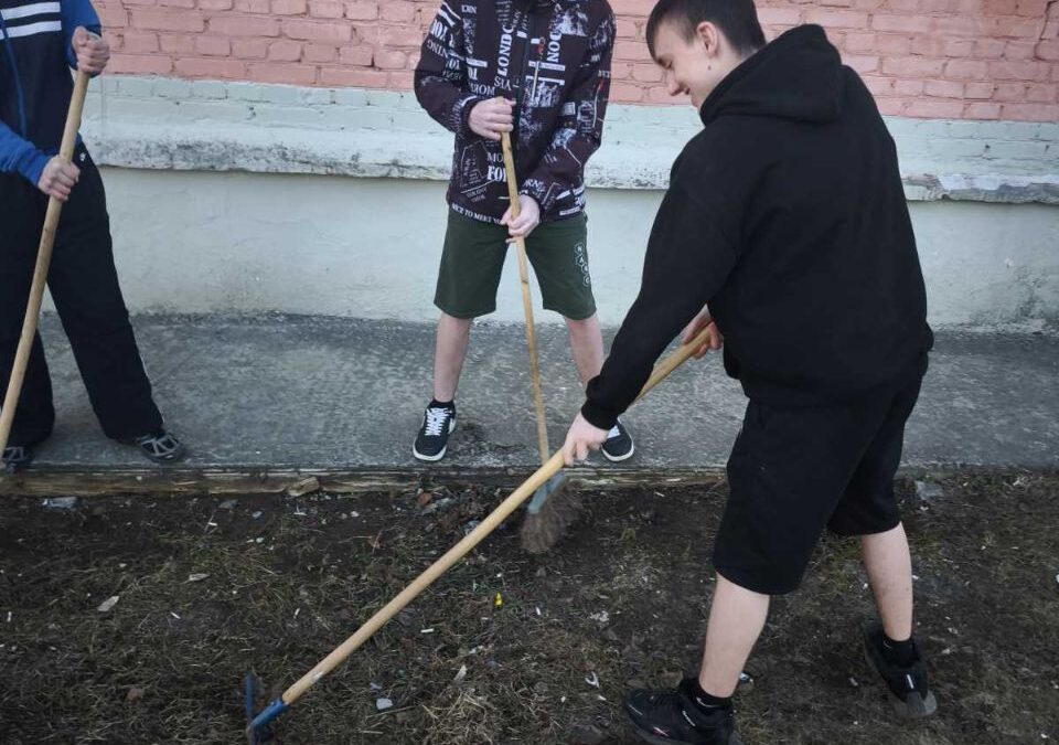 Весна — время не только любви, но и чистоты!