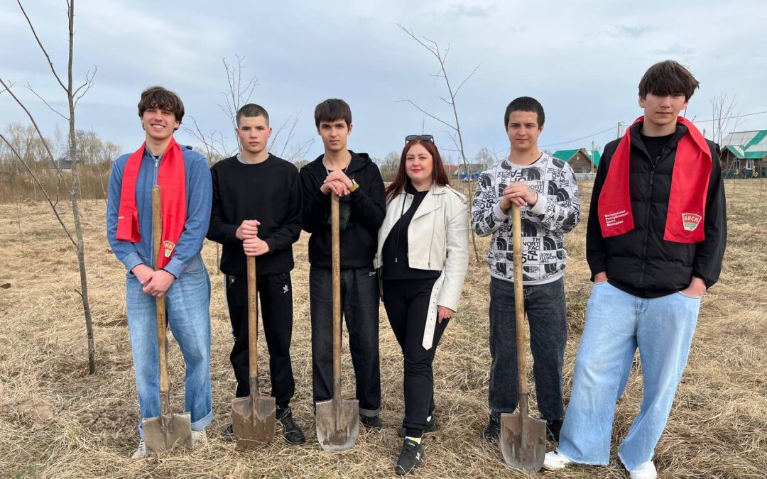 Учащиеся колледжа приняли участие в трудовой акции «За дело»