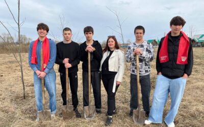 Учащиеся колледжа приняли участие в трудовой акции «За дело»