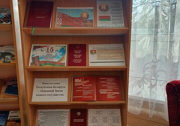 Книжная выставка “Конституция – основа Государства”