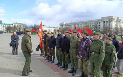 ПЕРВЫЙ РАЗ НА ГЛАВНОМ ПАРАДЕ ОБЛАСТИ