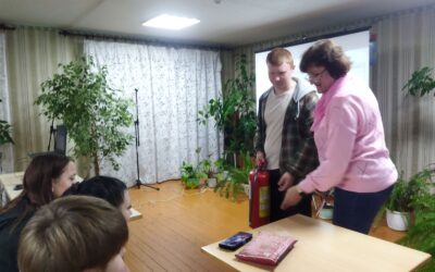 В общежитии прошла «Пятиминутка» на тему «Уроки безопасности»